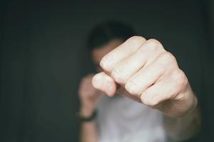 Person punching