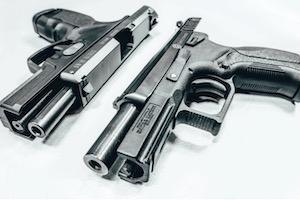 Two guns